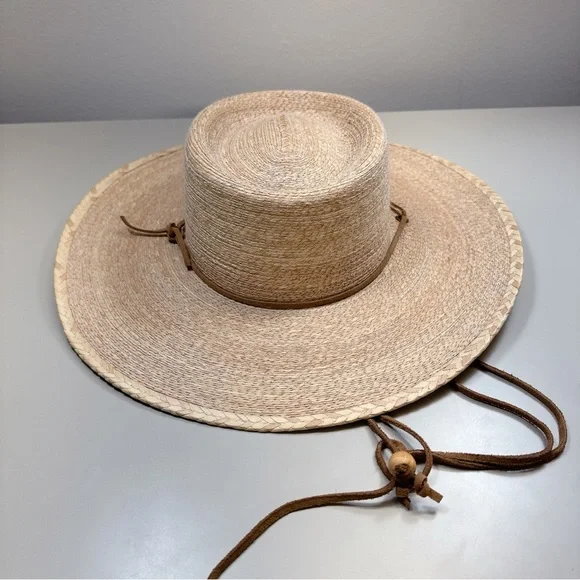 Eddy Bros Mens Medium Cowboy Straw Western Outback Wide Brim Hat